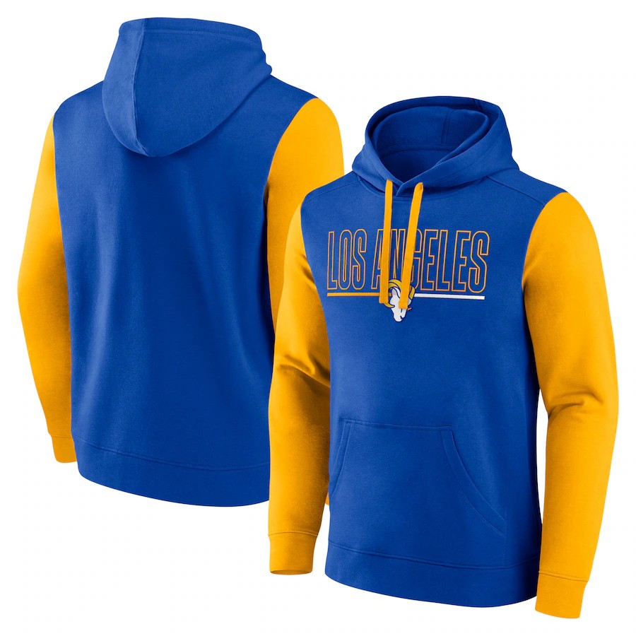 Men Los Angeles Chargers blue style #23 NFL 2024 hoodie